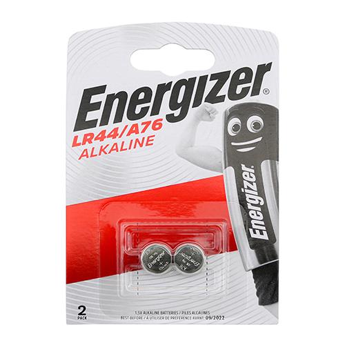 TIMCO Energizer Alkaline A76/Lr44 Coin Battery (LR44/A76, Pack of 2)
