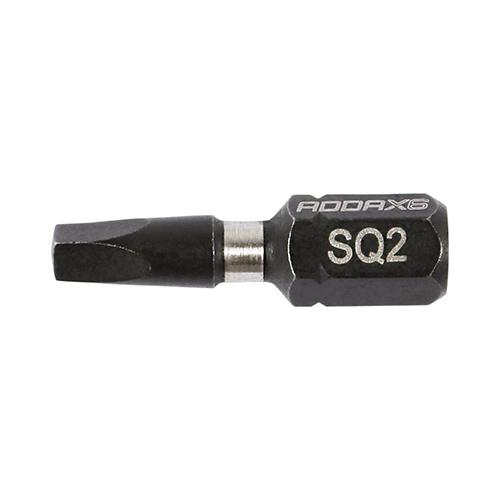 TIMCO Impact Driver Bits - Sq (No.2 x 25, Handy Bit Pack of 10)