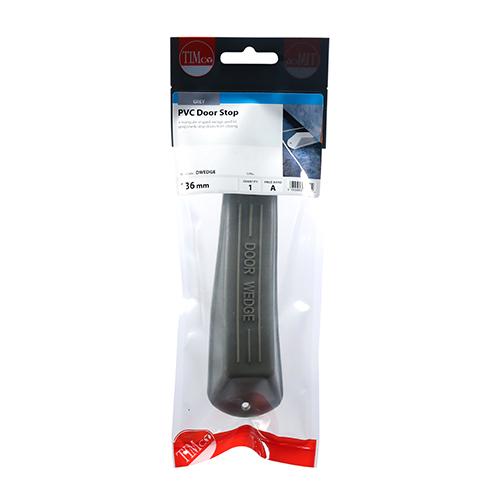 PVC Door Wedge, 136x43x29mm