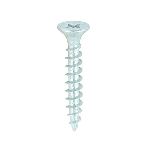 TIMCO Solo Chipboard & Woodscrews - PZ - Double Countersunk - Zinc (4.5 x 30, Box of 200)