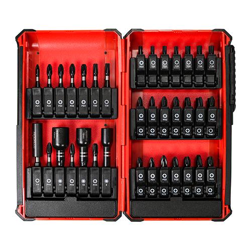 TIMCO Impact Driver Bit Set - Case (49pcs, Blister Pack of 49)