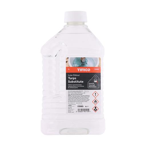 TIMCO Low Odour Turps Substitute (2L, Bottle of 1)