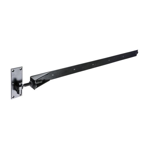 TIMCO Pair Of Adjustable Band & Hook On Plates - Black (1200mm, Plain Bag of 1)