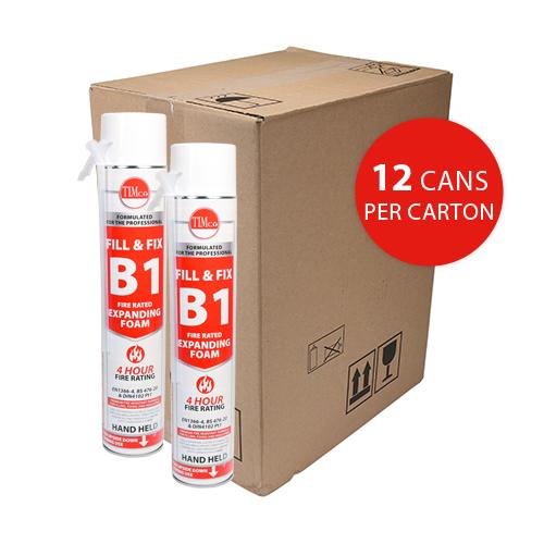 TIMCO B1 Fill & Fix Expanding Pu Foam - Hand Grade (750ml, Can of 1)