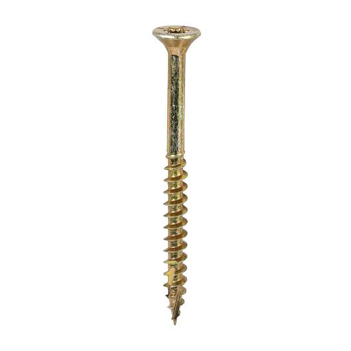 TIMCO C2 Clamp-Fix - TX - Double Countersunk With Ribs - Twin-Cut - Yellow (4.0 x 50, Box of 200)