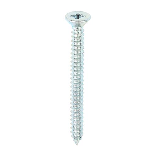 TIMCO Self-Tapping Screws - PZ - Countersunk - Zinc (10 x 2, Box of 200)