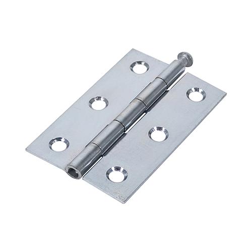 TIMCO Plain Butt Hinge - Loose Pin (1840) - Zinc (75 x 50, Plain Bag of 1)