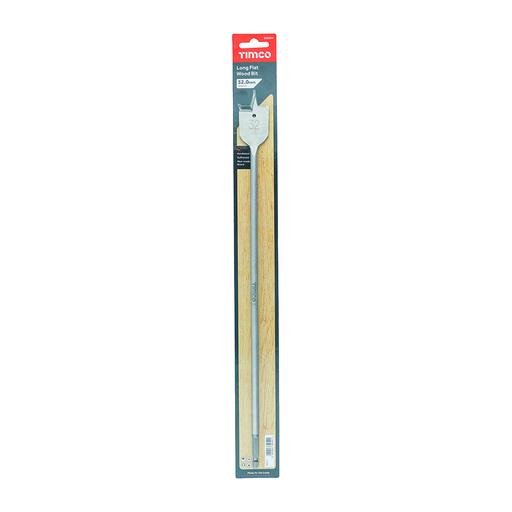 TIMCO Long Flat Wood Bit (32.0 x 400, Blister Pack of 1)