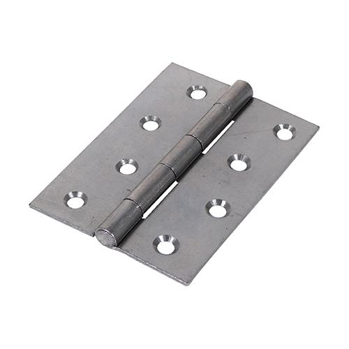 TIMCO Plain Butt Hinge - Fixed Pin (1838) - Self Colour (100 x 70, TIMbag of 1)