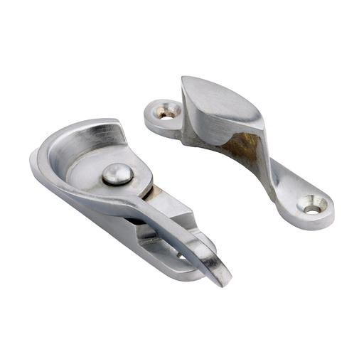 TIMCO Fitch Pattern Sash Fastener - Satin Chrome (68 x 14, Bag of 1)