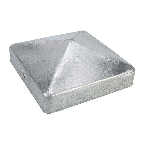 TIMCO Fence Post Cap - Zinc (100mm, Unit of 1)