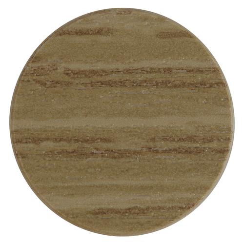 TIMCO Self-Adhesive Cover Caps - Odessa Oak (13mm, Pack of 112)