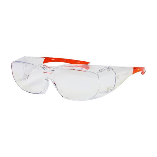 TIMCO Slimfit Overspecs Safety Glasses - Clear (One Size, Bag of 1)