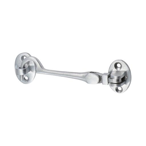 TIMCO Cabin Hook - Satin Chrome (100mm, Bag of 1)