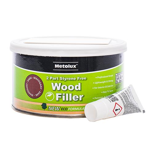 TIMCO Metolux 2 Part Styrene Free Wood Filler - Pine (275ml, Tin of 1)