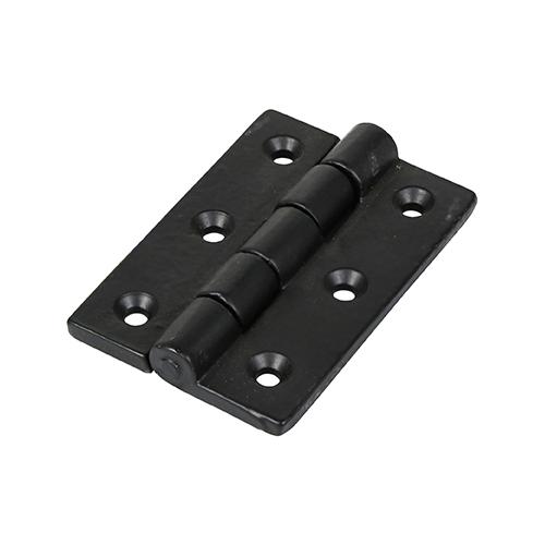 TIMCO Cast Iron Butt Hinge (200) - Black (75 x 50, Plain Bag of 1)