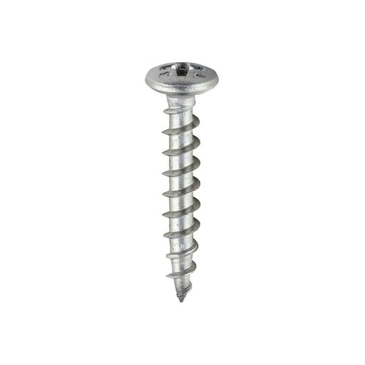 TIMCO Window Fabrication Screws - Friction Stay - Shallow Pan Countersunk - PH - Single Thread - Gimlet Tip - Stainless Steel (4.3 x 25, Box of 1000)