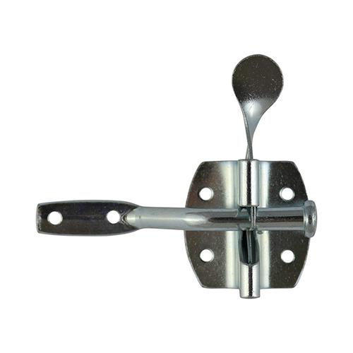 TIMCO Automatic Gate Latch - Zinc (2, Plain Bag of 1)
