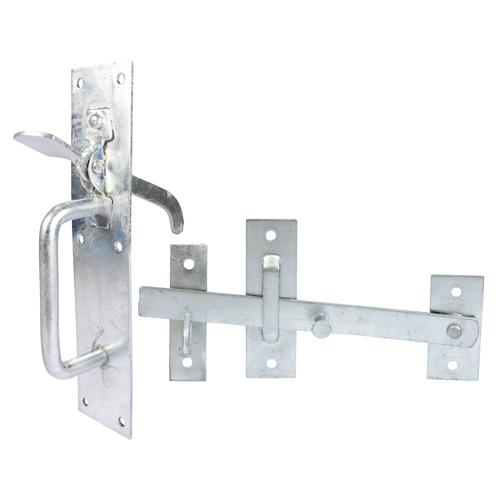 TIMCO Suffolk Latch - Medium Duty - Hot Dipped Galvanised (205 x 45mm, TIMbag of 1)
