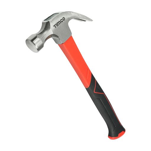 TIMCO Claw Hammer - Fibreglass Handle (20oz, Unit of 1)