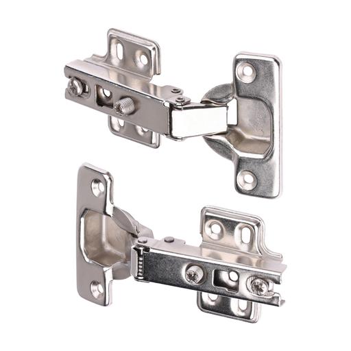 TIMCO Cabinet Hinges - Nickel (90 Degree, Bag of 1)