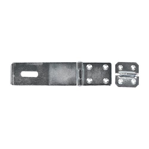 TIMCO Safety Pattern Hasp & Staple - Zinc (4 1/2, Plain Bag of 1)