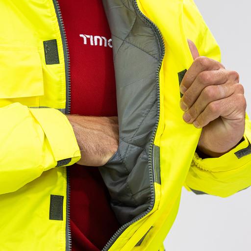 TIMCO Hi-Visibility Bomber Jacket - Yellow (Small, Bag of 1)