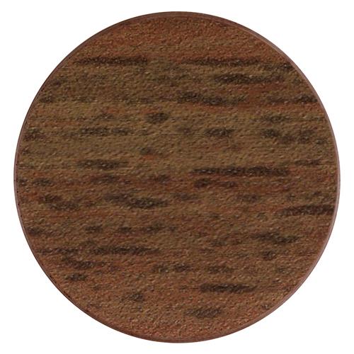 TIMCO Self-Adhesive Cover Caps - Dijon Walnut (13mm, Pack of 112)