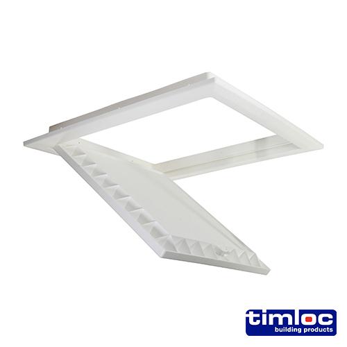 TIMCO Timloc Loft Access Door - Hinged - White - 1169 (562 x 662, Box of 1)