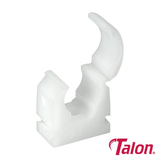 TIMCO Single Hinged Clip - White - Ts15 (15mm, Bag of 100)
