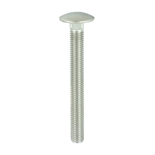 TIMCO Carriage Bolts - A2 Stainless Steel (M12 x 110, Bag of 5)