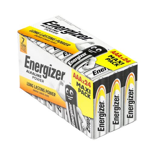 TIMCO Energizer Alkaline Power Battery - Value Home Pack (AAA, Pack of 24)