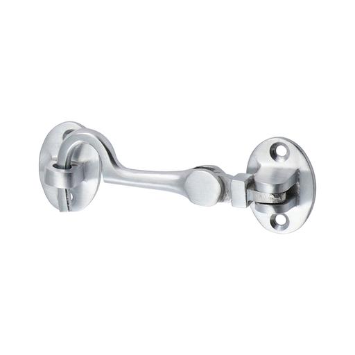 TIMCO Cabin Hook - Satin Chrome (75mm, TIMpac of 1)