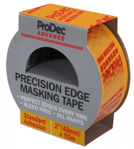 Low Tack Precision Edge Masking Tape, 48 mm, 50 m