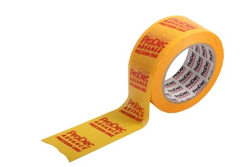 Low Tack Precision Masking Tape, Yellow, 48 mm, 50 m