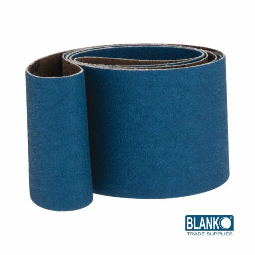 Blanko 8 Sanding Belts 24G, 200x750mm, Zirconia, Pack of 5