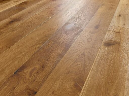 Blanko Budget Montilla, Engineered Oak Flooring, Smoked, Brushed & Lacquered, 190x15x1900mm