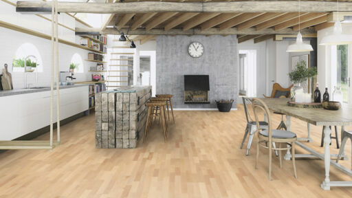 Boen Andante Maple Canadian Engineered 3-Strip Flooring, Oiled, 215x14x2200mm