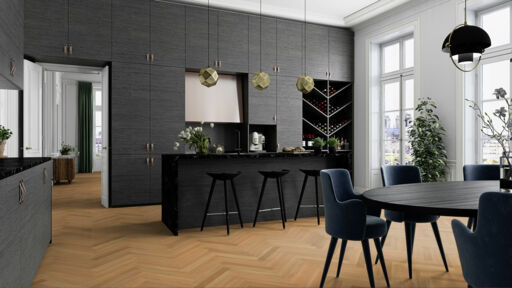 Boen Prestige Select Oak Engineered 2 Layer Parquet Flooring, Oiled, 70x10x470mm