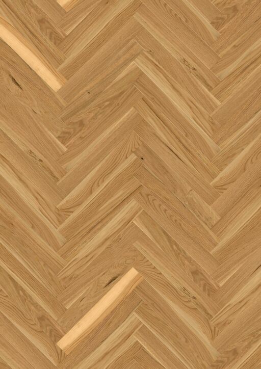Boen Prestige Transparent Structure Oak Engineered 2 Layer Parquet Flooring, Matt Lacquered, 70x10x470mm