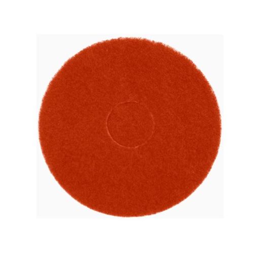 Bona Buffing Cleaning Pads, Red, Pack of 5, 407 mm