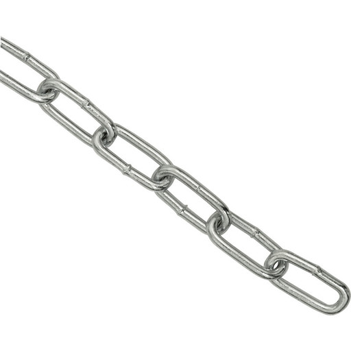 Welded Link Chain, 2x12 mm, 2.5 m