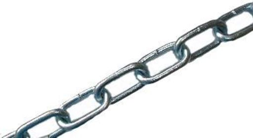 Welded Link Chain, 6x42 mm, 2 m
