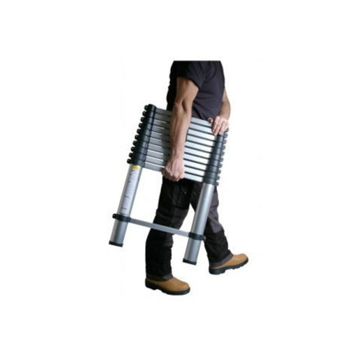 Click & Climb Telescopic Ladder, 3.8m