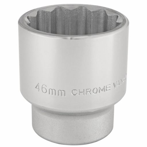 Draper 12 Point Socket, 3,4 Sq. Dr., 46mm