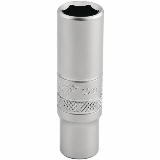 Draper 6 Point Deep Socket, 1,4 Sq. Dr., 10mm