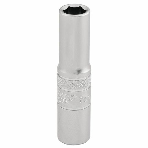 Draper 6 Point Deep Socket, 1,4 Sq. Dr., 7mm