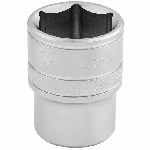Draper 6 Point Imperial Socket, 1,2 Sq. Dr., 7,8