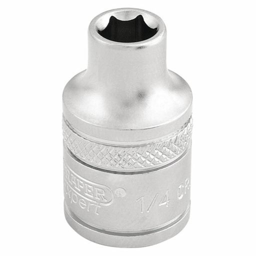 Draper 6 Point Imperial Socket, 3,8 Sq. Dr., 1,4