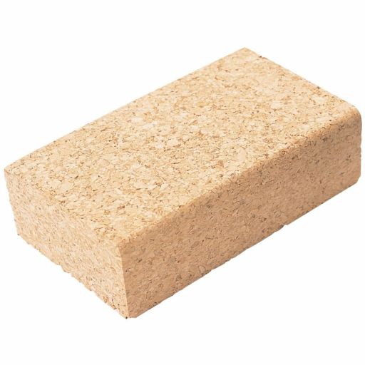 Draper Cork Sanding Block, 110 x 65 x 30mm